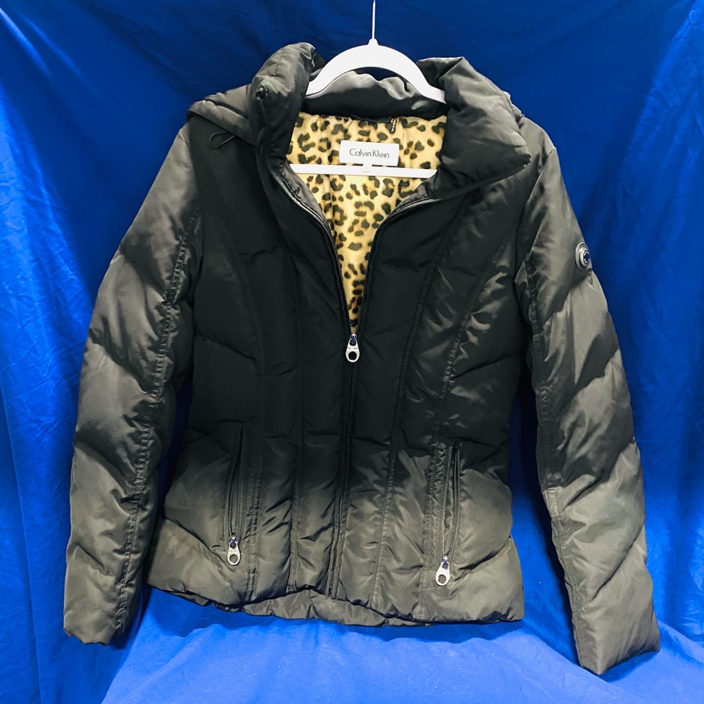Calvin Klein women’s black winter coat small